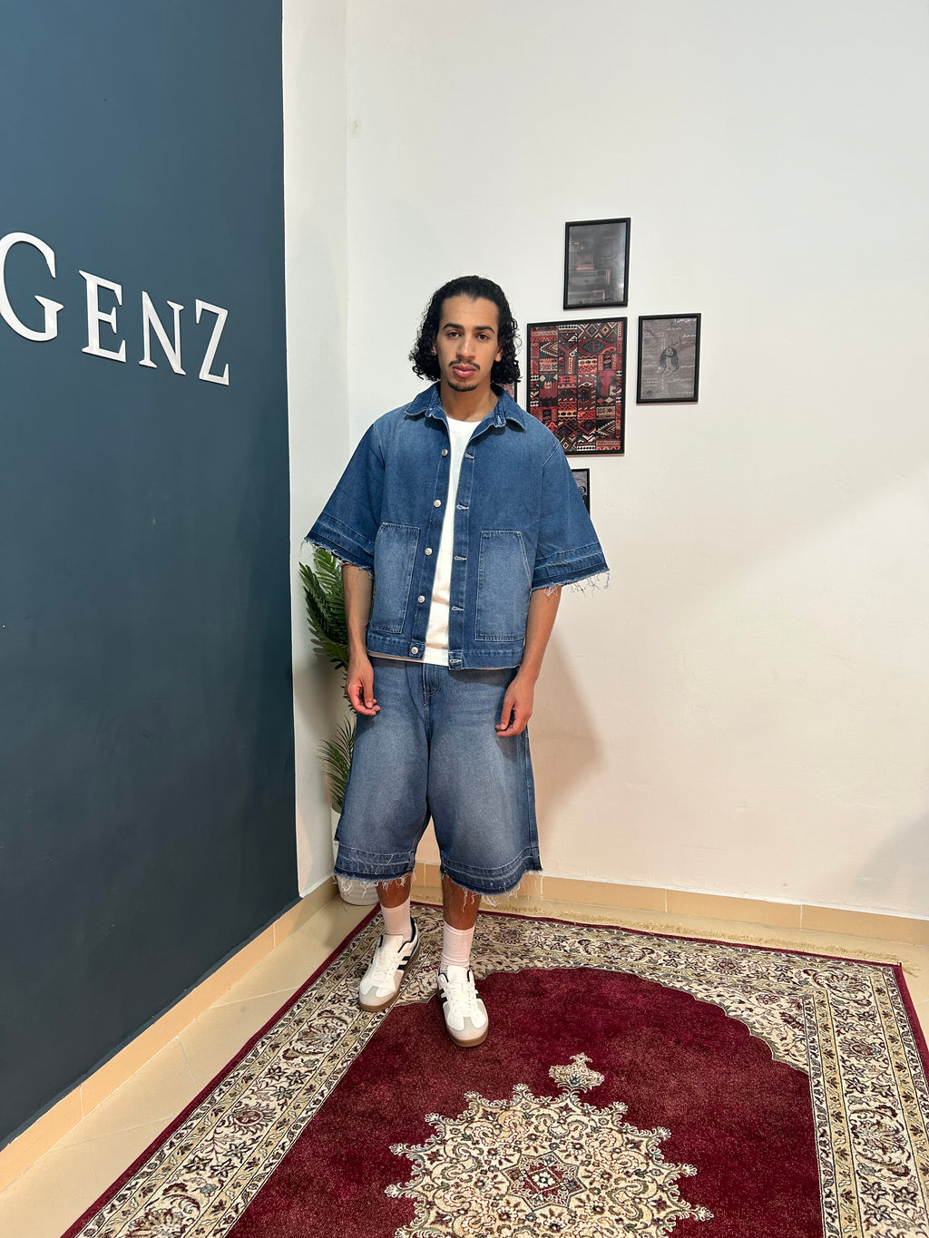 Denim ensemble