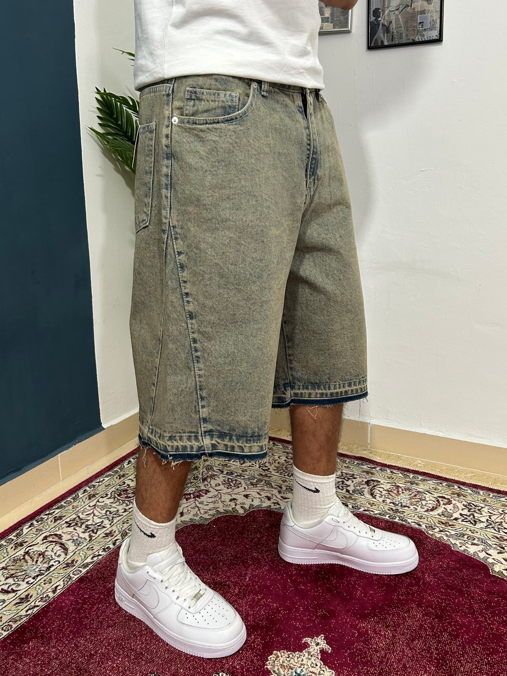Derty fleard shorts