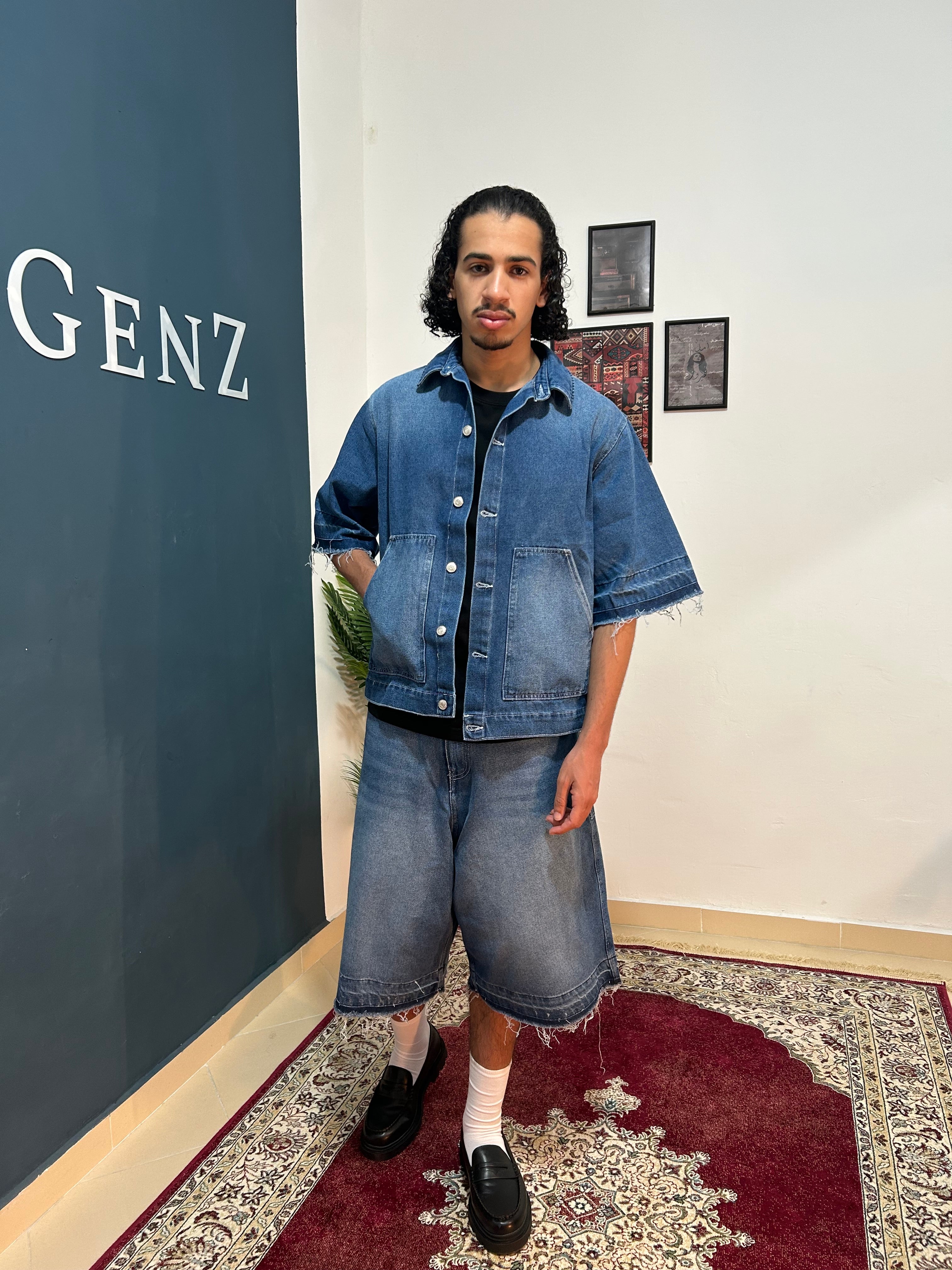 Denim ensemble