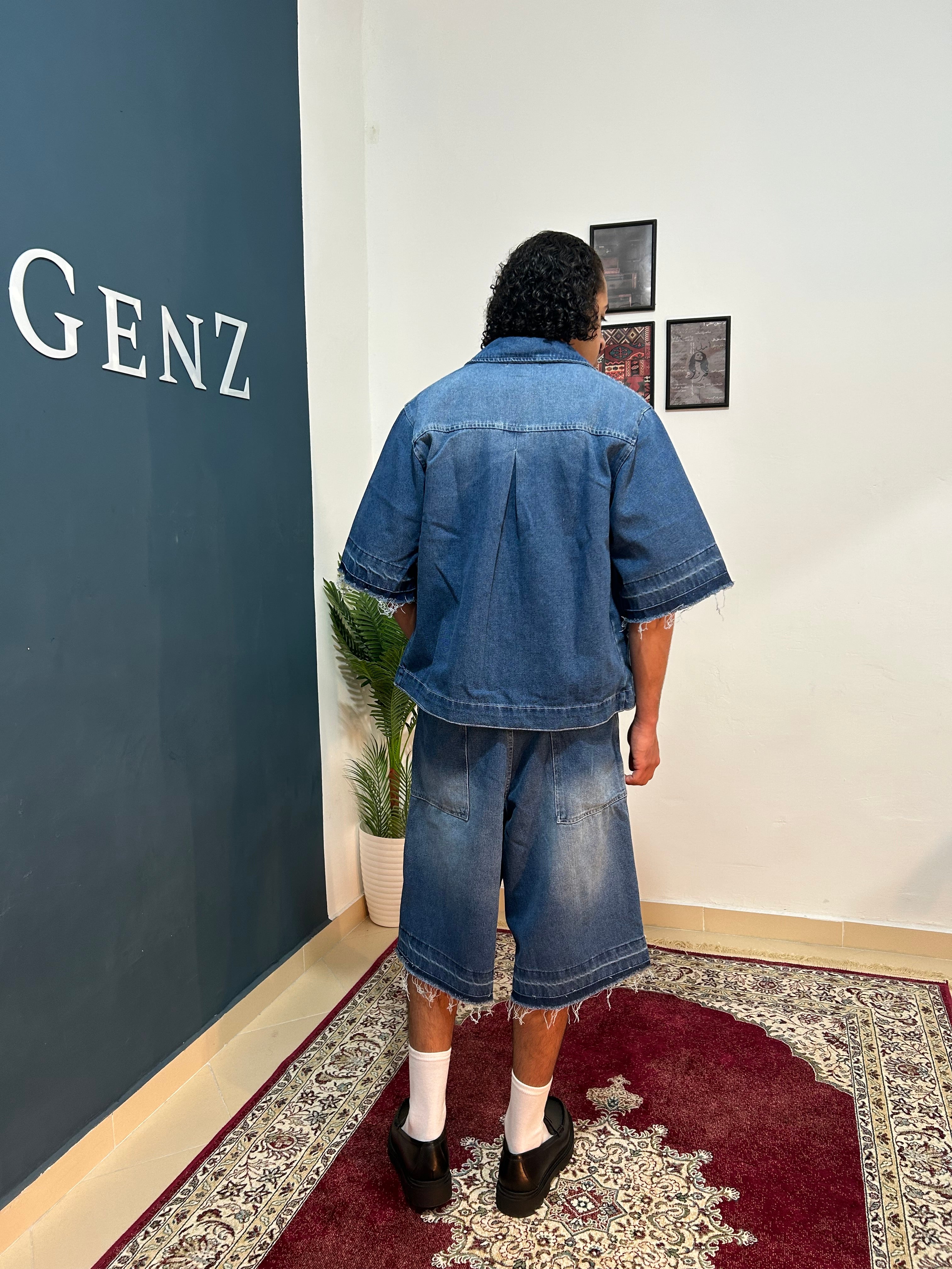 Denim ensemble