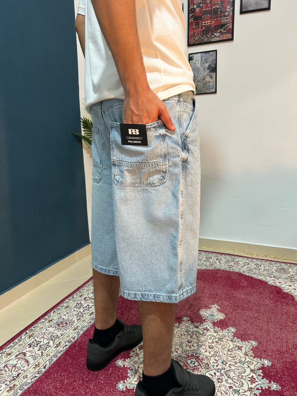 light bleu baggy
