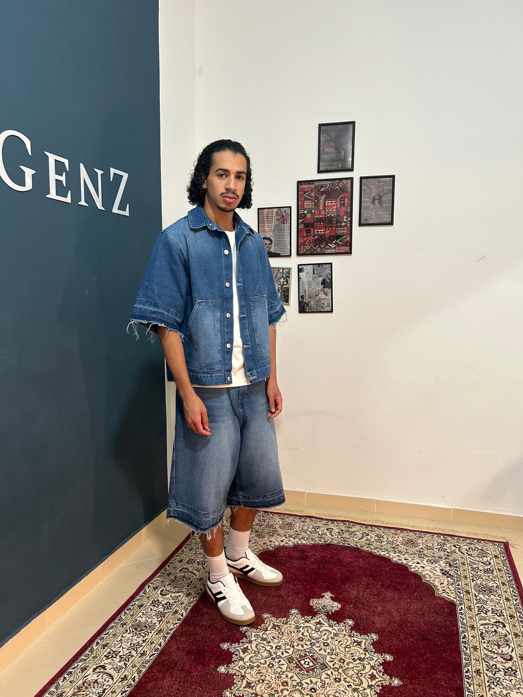 Denim ensemble