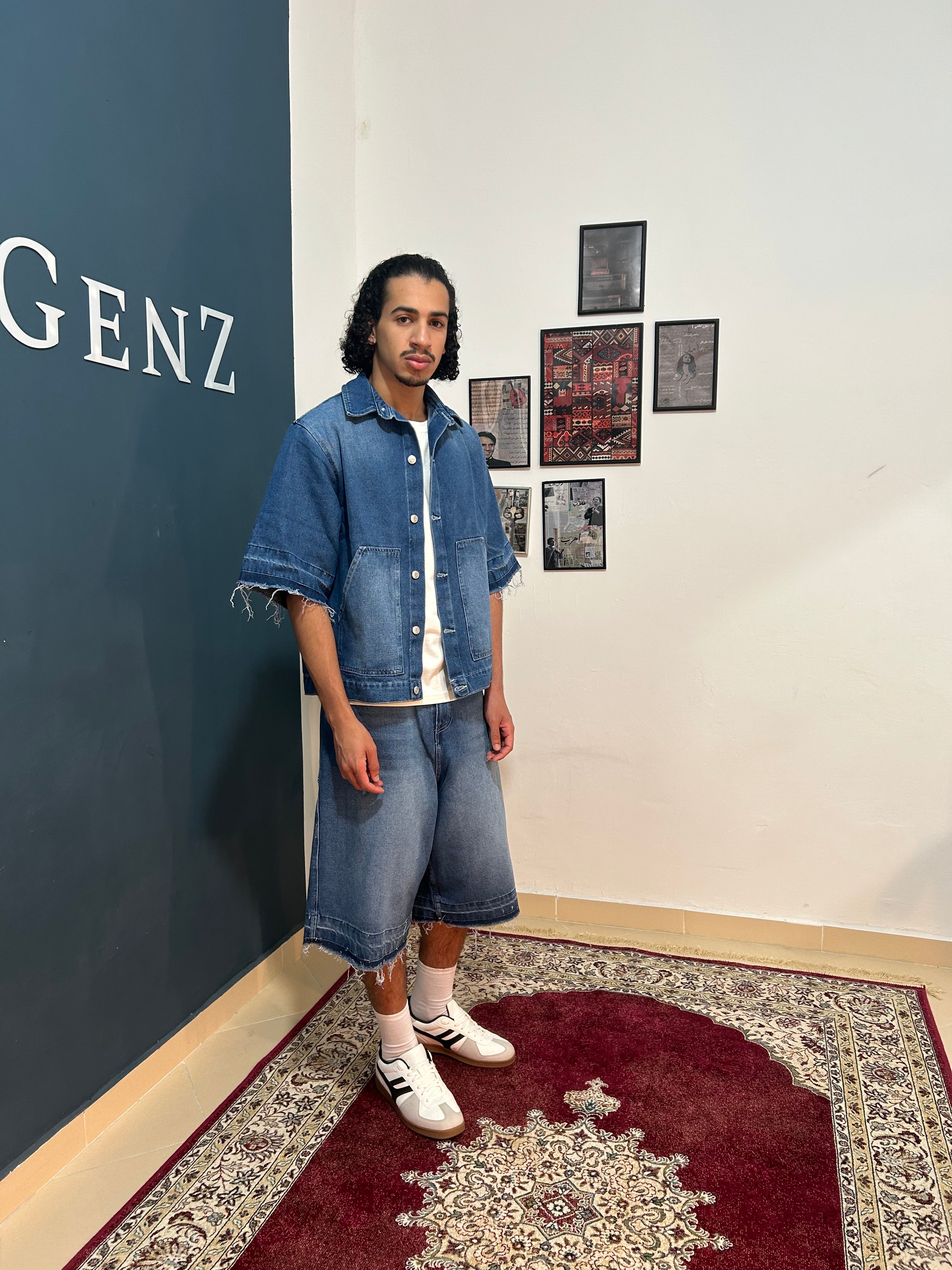 Denim ensemble