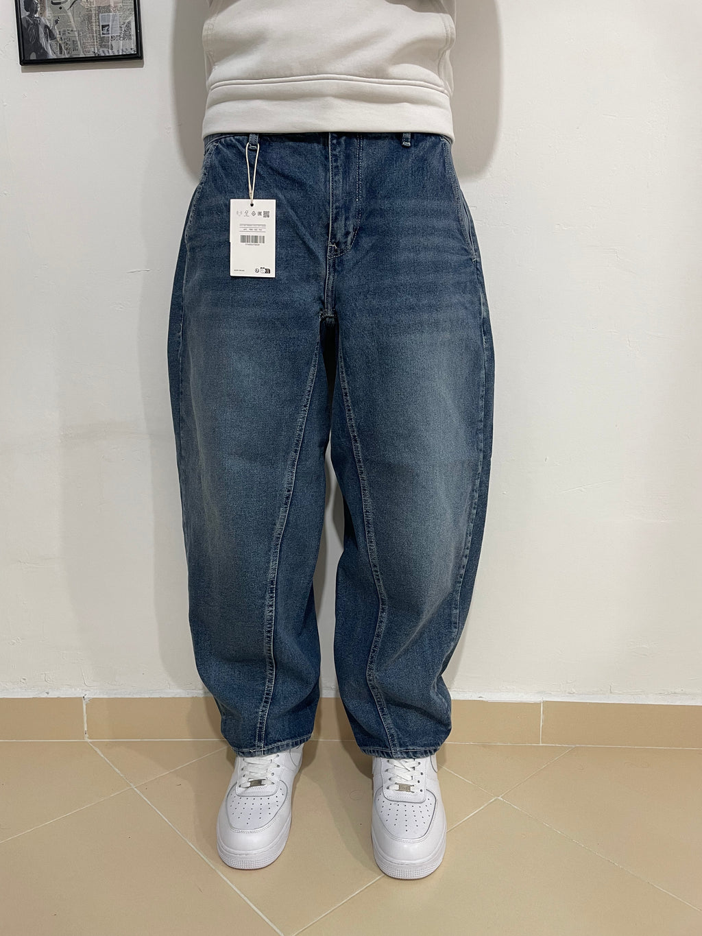 Bleu ballaon jeans