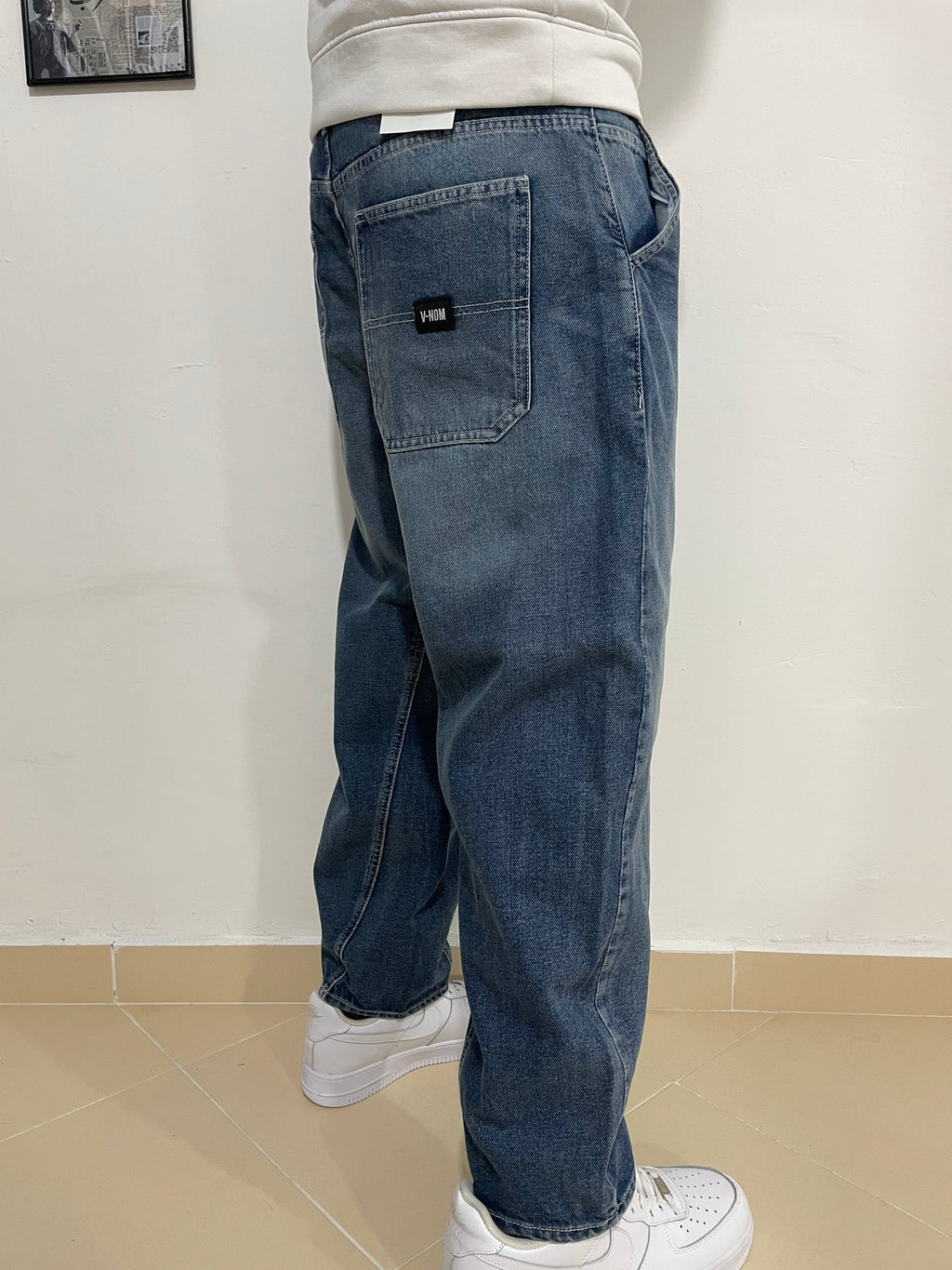 Bleu ballaon jeans