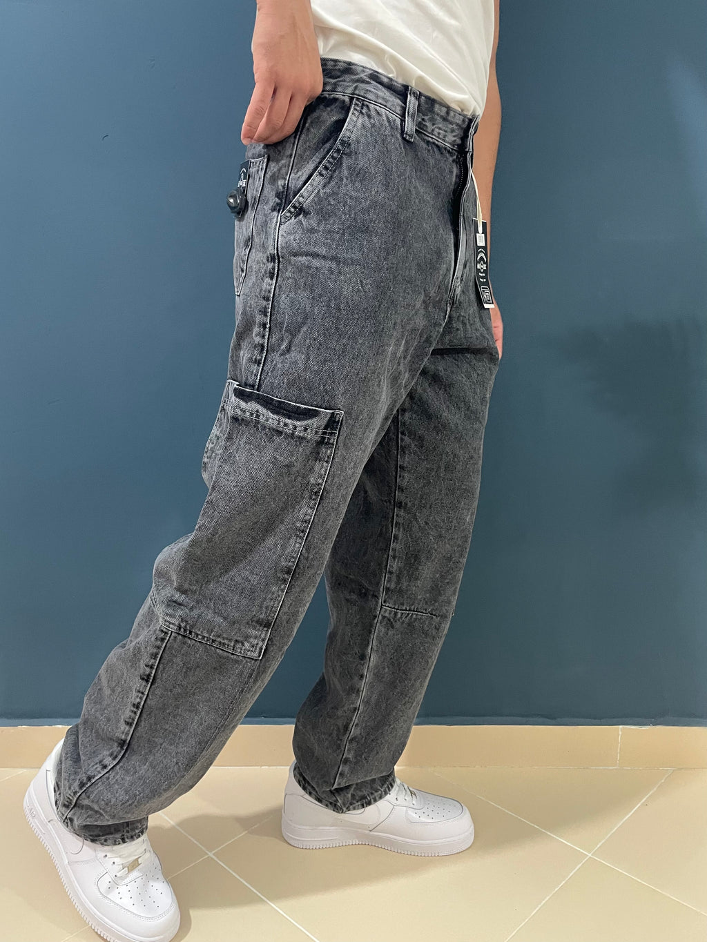 grey pull & bear jeans