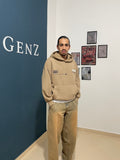 Brown hoodie